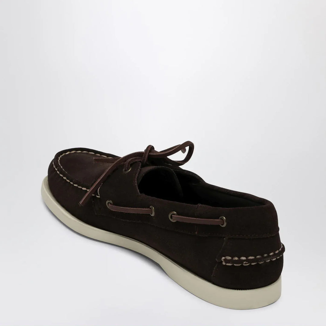 Sebago - Portland Flesh Out loafer brown in suede Brand Shoes 7 US