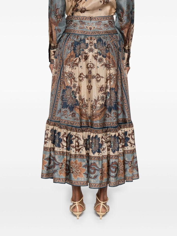 Zimmermann Skirts Zimmermann Skirts Blue Zimmermann Skirts Blue Brand