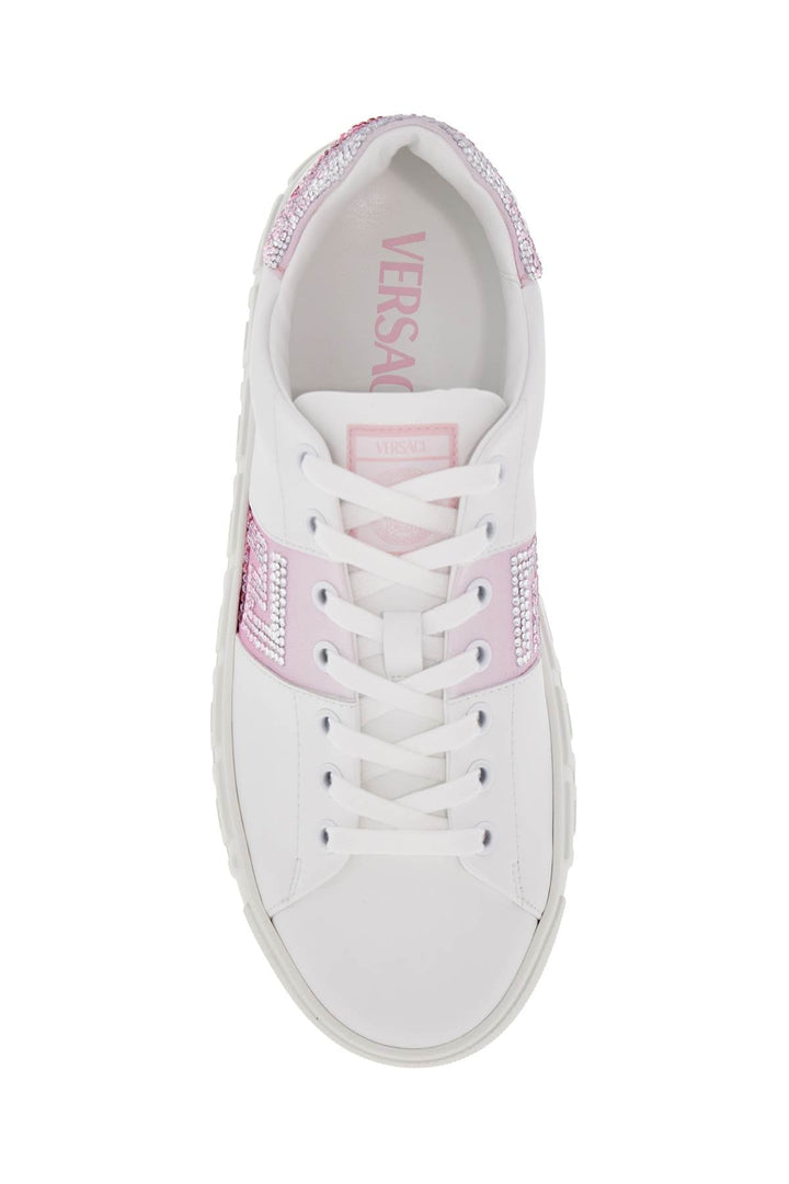 Versace Sneakers Versace Greca Crystal Sneakers Versace Greca Crystal Sneakers Brand