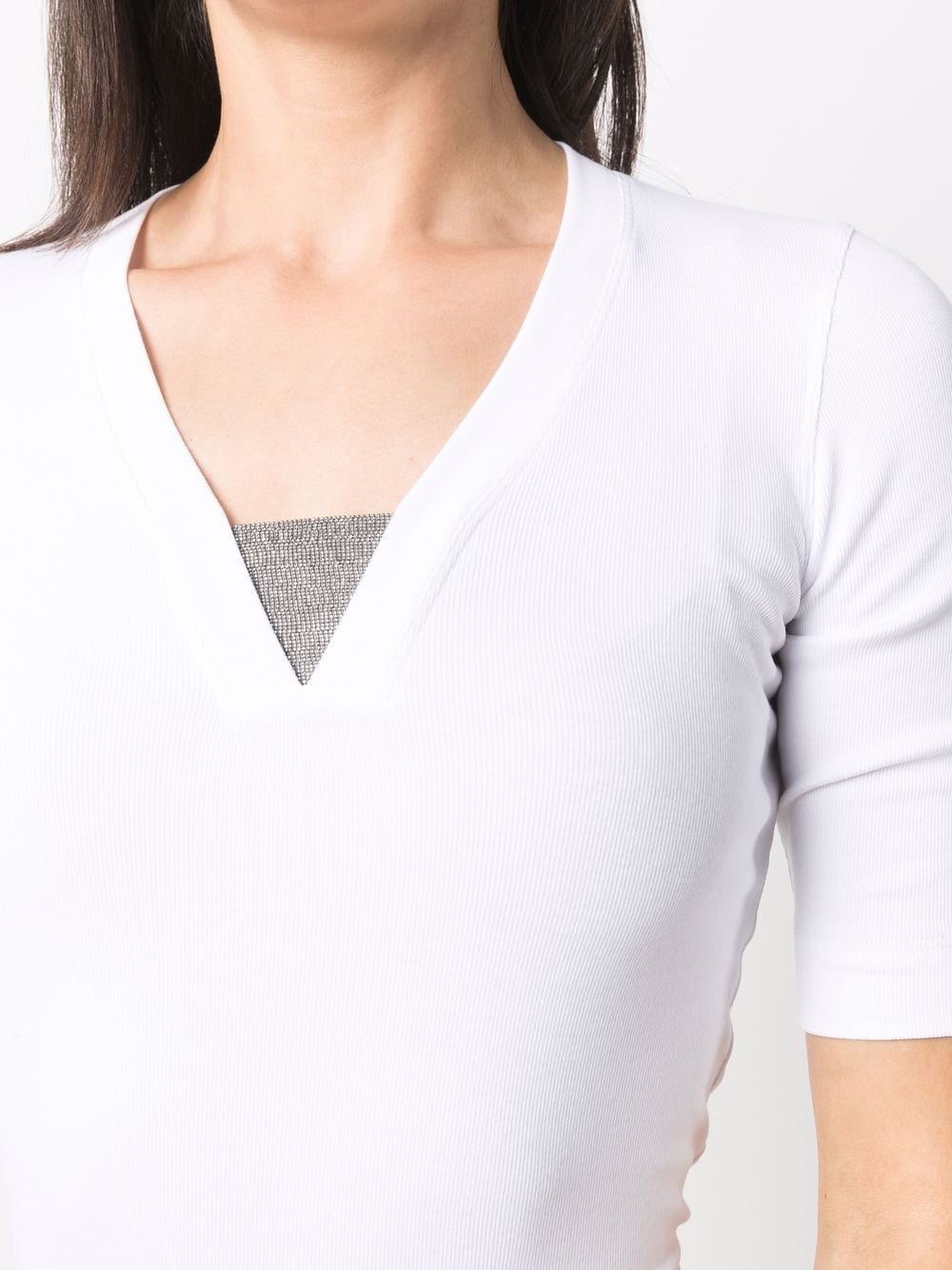 Brunello Cucinelli Topwear S Brunello Cucinelli Top White Brunello Cucinelli Top White Brand