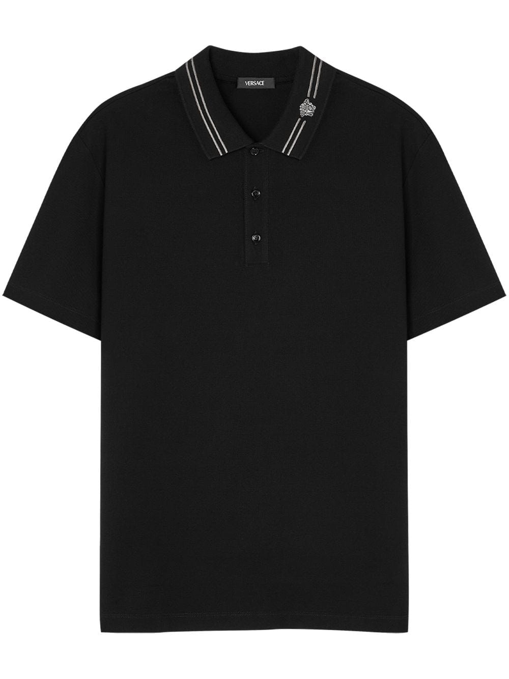 Versace Topwear Versace T-shirts and Polos Black Versace T-shirts and Polos Black Brand