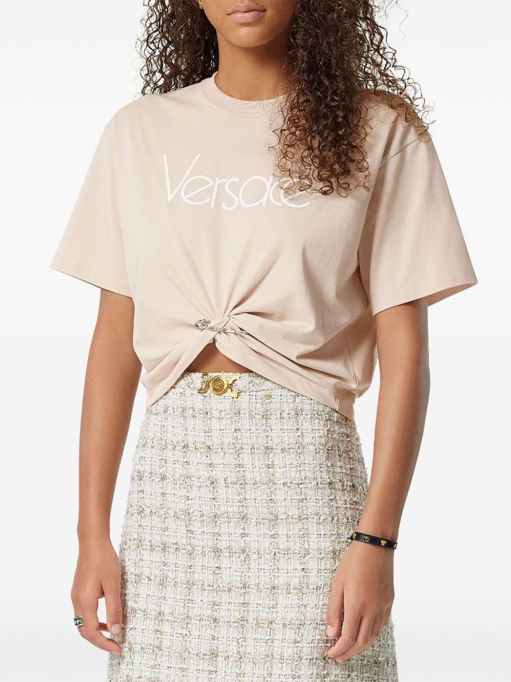 Versace Topwear Versace T-shirts and Polos Powder Versace T-shirts and Polos Powder Brand