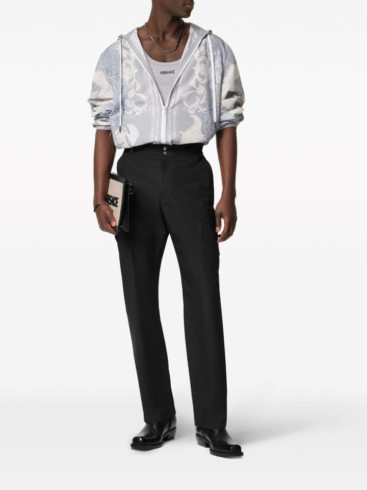 Versace Trousers Versace Trousers Black Versace Trousers Black Brand