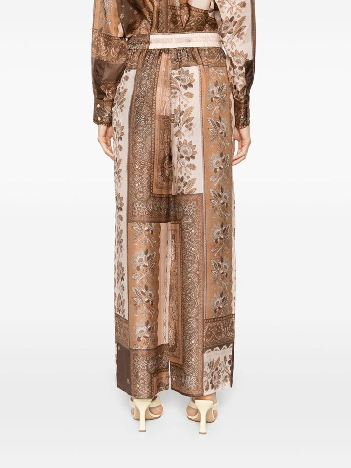 Zimmermann Trousers 2 Zimmermann Trousers Brown Zimmermann Trousers Brown Brand