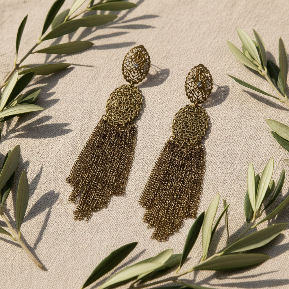 Linen & Olive Branches
