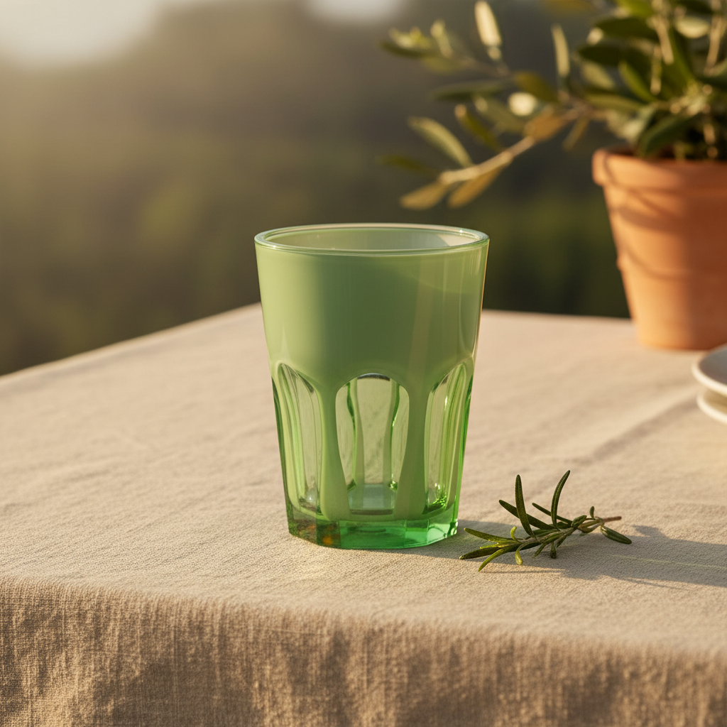 Mario Luca Giusti Green Cup – Linen