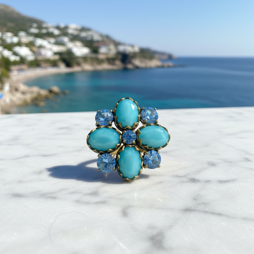 Samara Ring on Marble